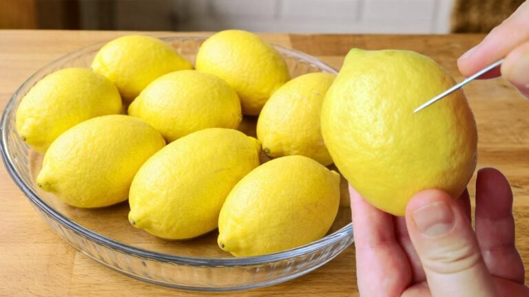 Questo semplice gesto rende i limoni freschi e pronti all’uso per mesi…