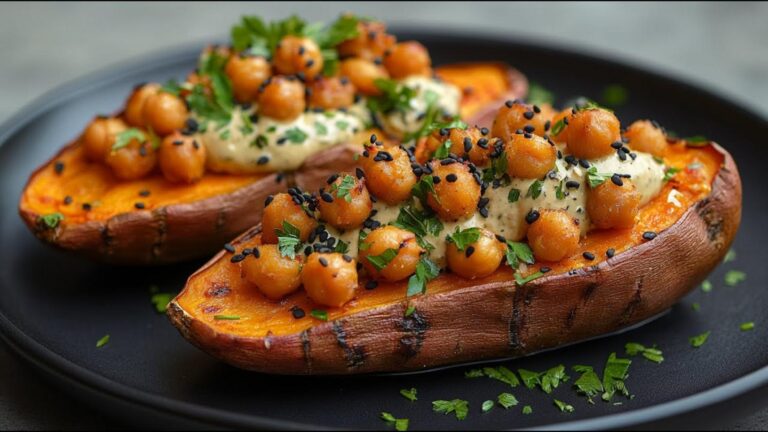 Questo semplice gesto trasforma le patate dolci in un piatto vegano sorprendente…