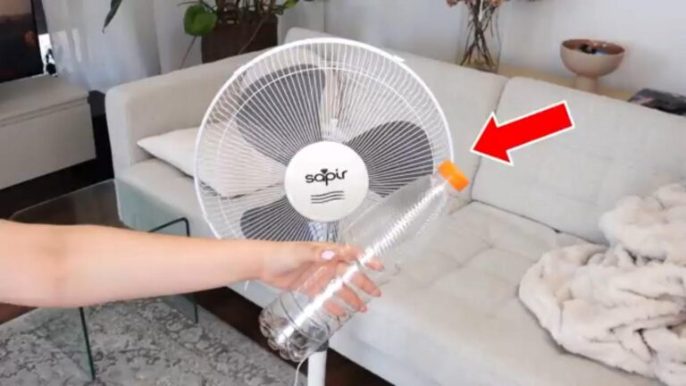 Questo semplice gesto ti farà costruire un climatizzatore in casa in 15 minuti…