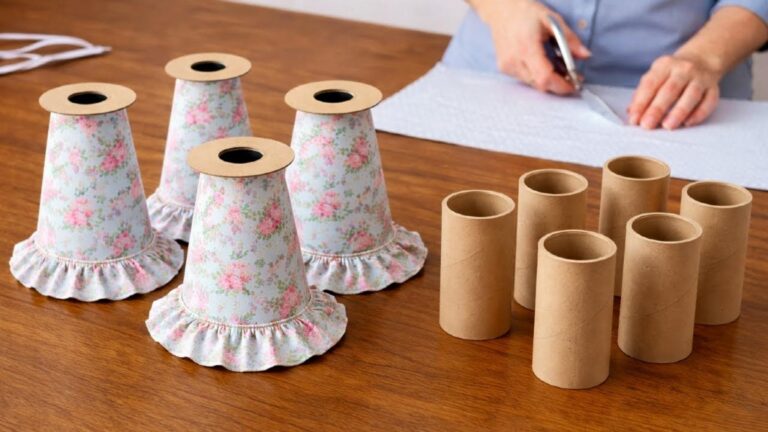 Alcuni giardinieri usano i rotoli di cartone per creare bambole sorprendenti…