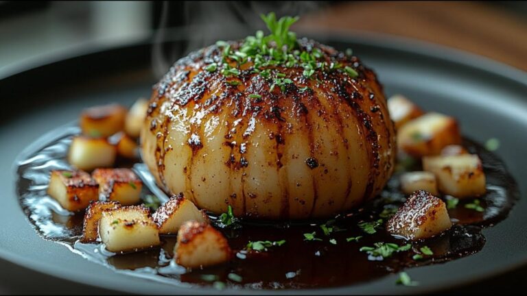 Questo semplice gesto trasforma il kohlrabi in un piatto da ristorante… sorprendente!