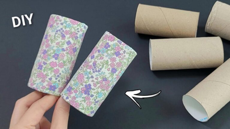 Questo metodo geniale trasforma tubi di cartone in oggetti irresistibili…