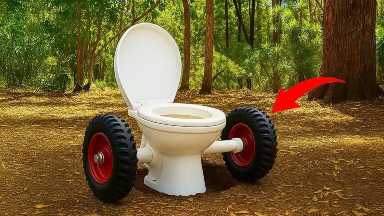 Questo semplice gesto trasforma un secchio in un bagno portatile… scopri il segreto!