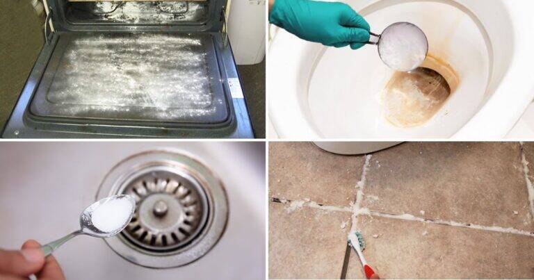 5 modi di usare il bicarbonato di sodio per pulire tutta casa